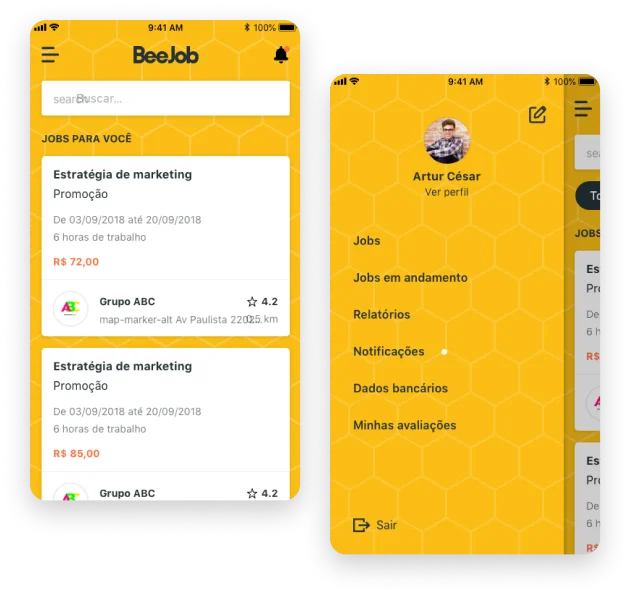 Bee Job — tela 2