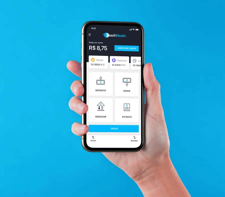Brasil Bitcoin — tela 1