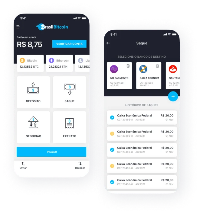 Brasil Bitcoin — tela 2