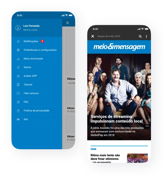 Meio & Mensagem — pantalla 2